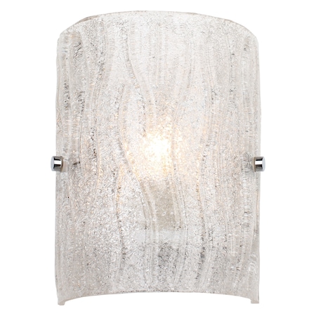 Brilliance 1-Lt Bath Fixture - Bright Ice